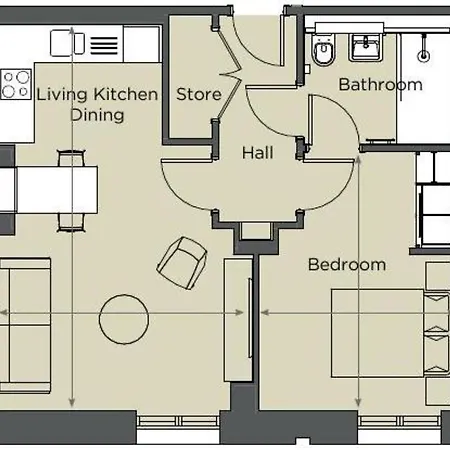 Entire 1 Bed - Number 39 - The Cosy Collection Ltd 公寓
